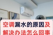 空调室内机漏水的原因及处理方法（了解室内机漏水的常见原因与应对措施，保障舒适的使用体验）
