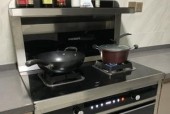 台式集成灶的无排水处理方法（保护环境）