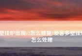 分析以爱客多壁挂炉显示E1故障原因及处理方法（了解E1故障的成因和解决方案）