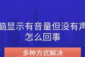 电脑看见显示屏声音大怎么回事？如何降低音量？