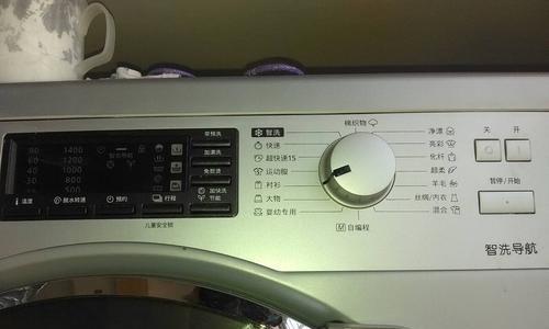 解析滚筒洗衣机显示E1故障代码（探究滚筒洗衣机E1故障及解决方法）  第1张