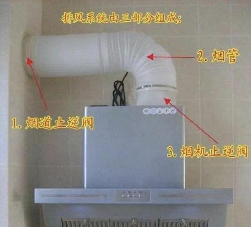 抽油烟机排烟管安装方法？安装注意事项有哪些？  第1张