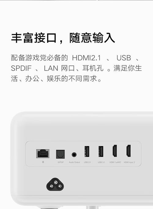 投影仪网线接线步骤是什么？需要注意什么？  第2张