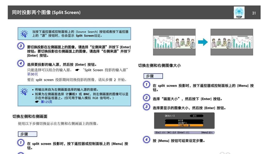 投影仪图片大小调整方法？如何获得最佳显示效果？  第1张
