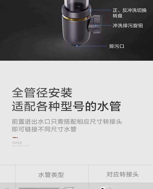 如何处理以前置净水器为主题的水（解析前置净水器的水质处理方法和效果）  第2张