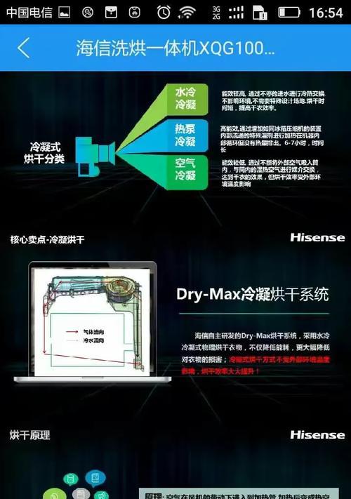 洗衣机冷凝烘干的原理及其优势（革新家居烘干方式的创新技术）  第2张
