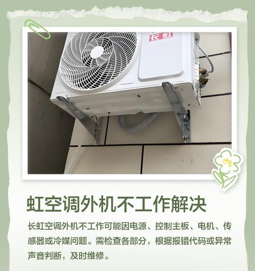 长虹空调F6故障维修指南（长虹空调F6错误代码解析及常见故障排除方法）  第3张