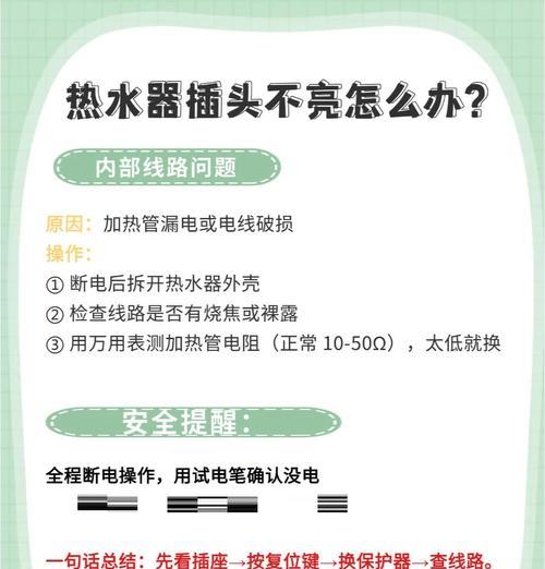 热水器微电流问题解决方案（保障家庭用水安全）  第1张